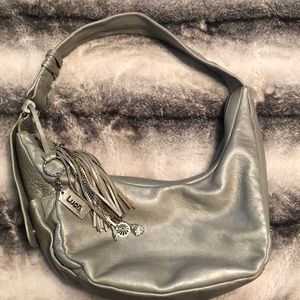 Luce leather handbag
